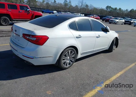 2014 Kia Cadenza Premium из США, поврежденный, VIN KNALN4D73E5152536